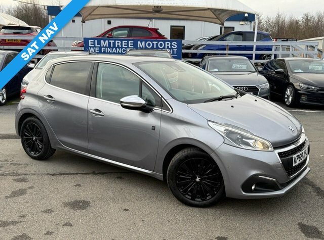 Peugeot 208 1.5 Turbo Blue Hdi Tech Edition Hatchback Grey
