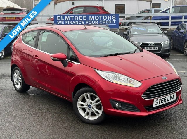 Ford Fiesta 1.2 Zetec Edition Hatchback E Red
