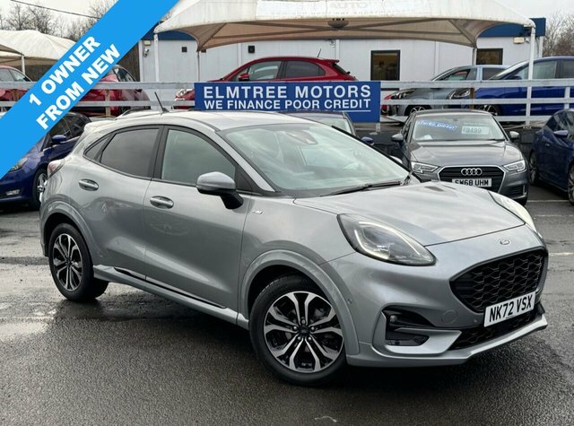 Ford Puma 1.0 Eco Boost Mild Hybrid - Mhev St Line Suv 5 D Silver