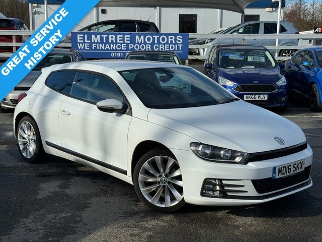 Volkswagen Scirocco 1.4 Tsi Bluemotion Tech Gt Hatchback 3 Do White