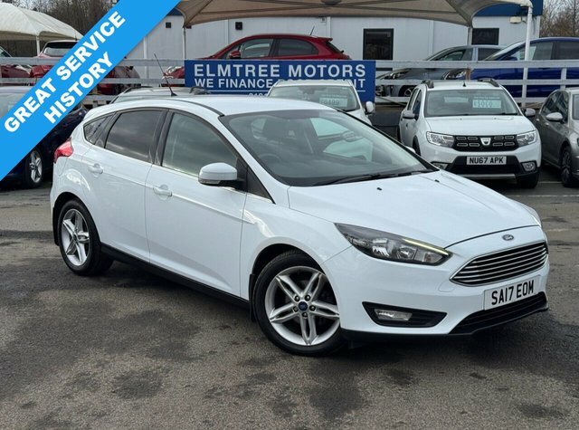 Ford Focus 1.5 Turbo Tdci Zetec Edition Hatchback 5 White