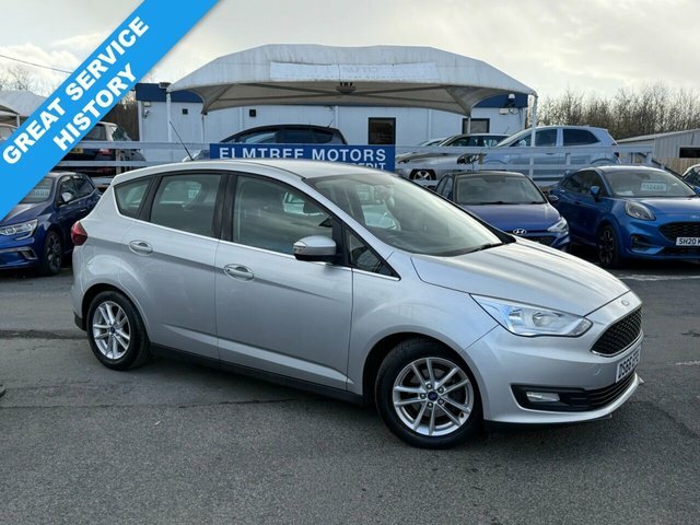 Ford C-Max 1.5 Turbo Tdci Zetec Edition Mpv M Silver