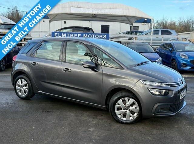 Citroen C4 SpaceTourer 1.5 Turbo Blue Hdi Touch Edition Mpv 5 Do Grey