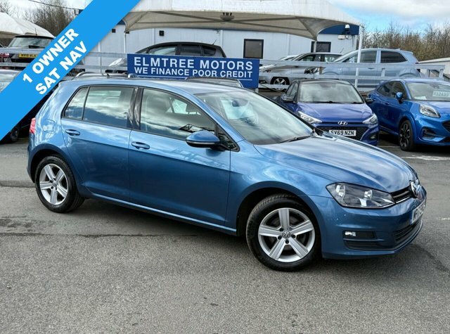 Volkswagen Golf 1.4 Tsi Bluemotion Tech Match Edition 5 D Blue