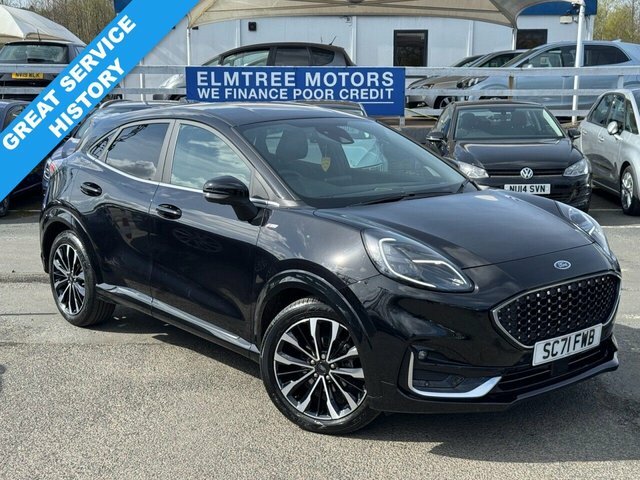 Ford Puma Vignale 1.0 Ecoboost Hybrid Mhev St Line Black