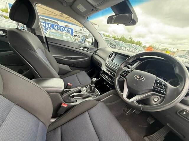 Hyundai Tucson 1.7 Turbo Crdi Blue Drive Se Edition 5 Do EN66WDG White #2