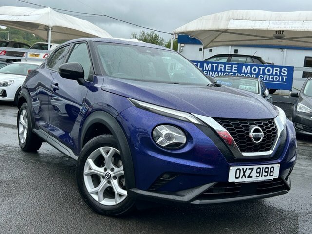 Nissan Juke 1.0 Dig T N Connecta Suv Eu OXZ9198 Blue #4