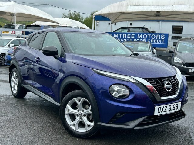 Nissan Juke 1.0 Dig T N Connecta Suv Eu OXZ9198 Blue #3