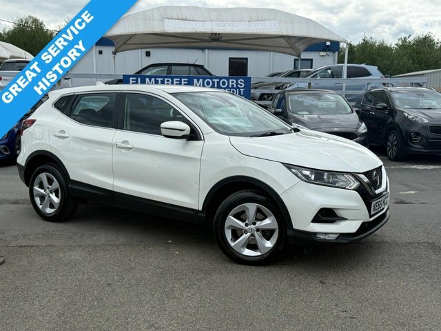 Nissan Qashqai 1.3 Dig-t Acenta Premium Suv Manua White