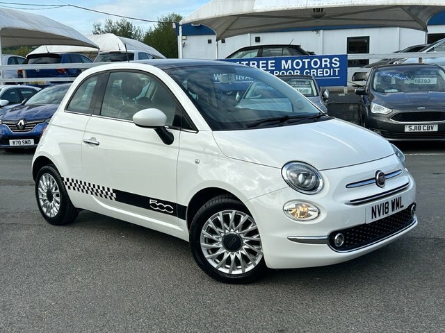 Fiat 500 1.2 Lounge Edition Hatchback NV18WML White #3