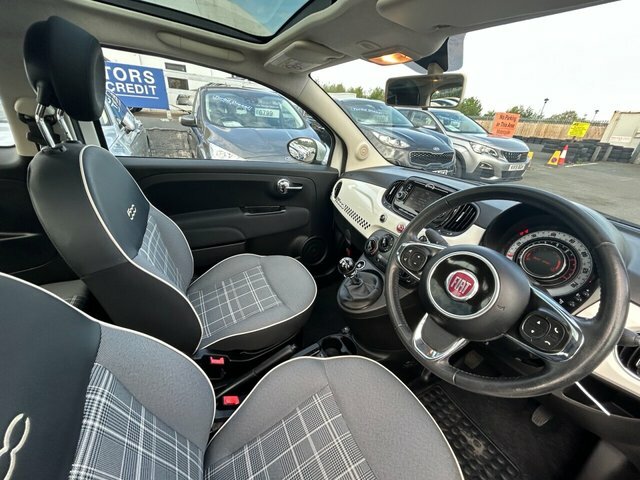 Fiat 500 1.2 Lounge Edition Hatchback NV18WML White #2