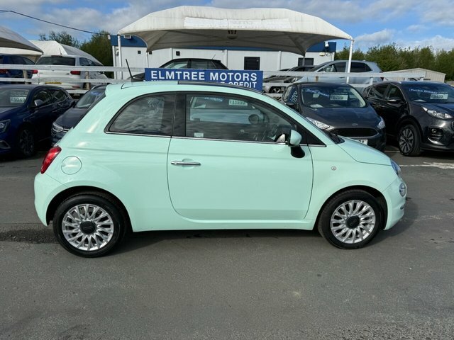 Fiat 500 1.2 Lounge Edition Hatchback PJ67UMY Green #3