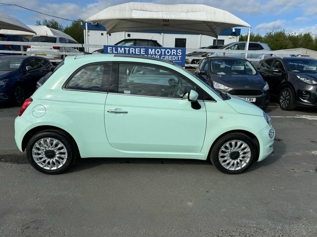 Fiat 500 1.2 Lounge Edition Hatchback PJ67UMY Green #4
