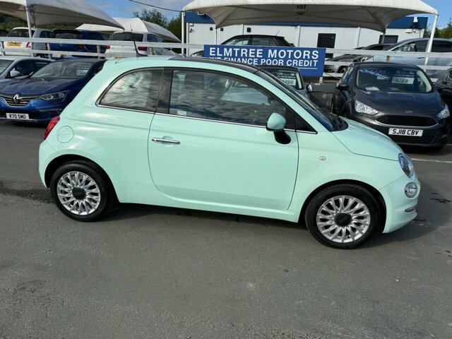 Fiat 500 1.2 Lounge Edition Hatchback PJ67UMY Green #5
