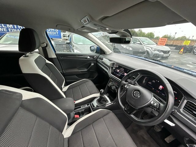 Volkswagen T-Roc 1.5 Tsi Evo Sel Suv Euro 6. SY67WPL Blue #2