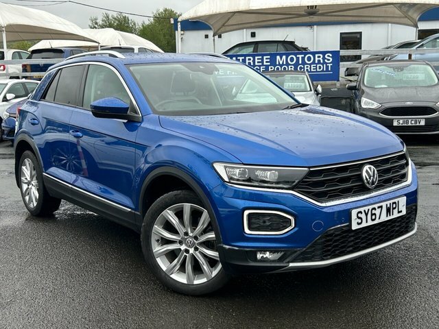 Volkswagen T-Roc 1.5 Tsi Evo Sel Suv Euro 6. SY67WPL Blue #3
