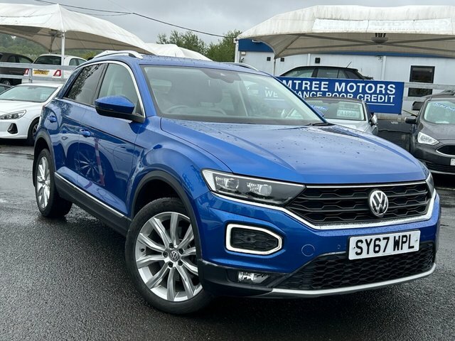 Volkswagen T-Roc 1.5 Tsi Evo Sel Suv Euro 6. SY67WPL Blue #6