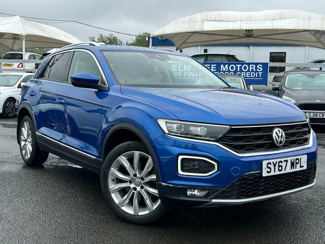 Volkswagen T-Roc 1.5 Tsi Evo Sel Suv Euro 6. SY67WPL Blue #4