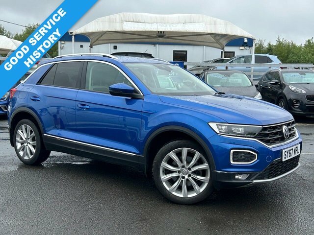 Volkswagen T-Roc 1.5 Tsi Evo Sel Suv Euro 6. Blue