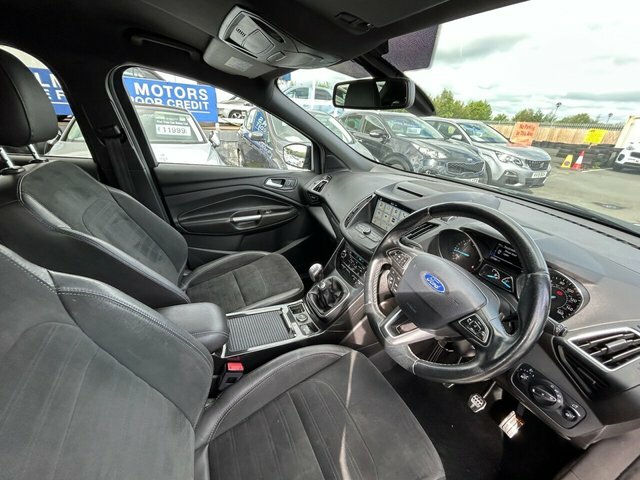 Ford Kuga 2.0 Turbo Eco Blue St Line Suv Man BT17OUP Black #2