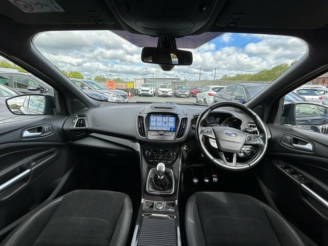 Ford Kuga 2.0 Turbo Eco Blue St Line Suv Man BT17OUP Black #3