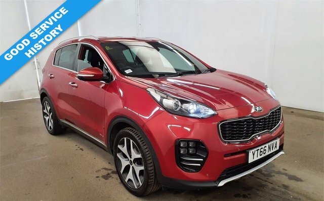 Kia Sportage 1.6 T-gdi Gt Line Suv Awd 4 Red