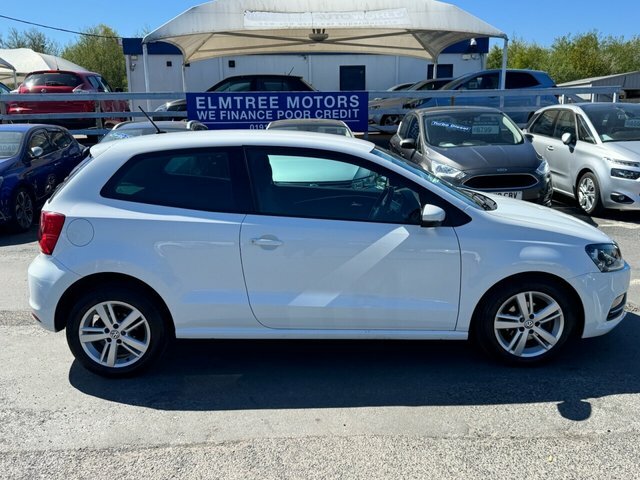 Volkswagen Polo 1.2 Tsi Bluemotion Tech Hatchback NX66NZA White #3