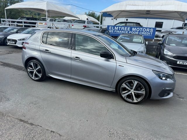 Peugeot 308 1.6 Turbo Blue Hdi Gt Line Hatchba Grey #6