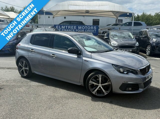 Peugeot 308 1.6 Turbo Blue Hdi Gt Line Hatchba Grey