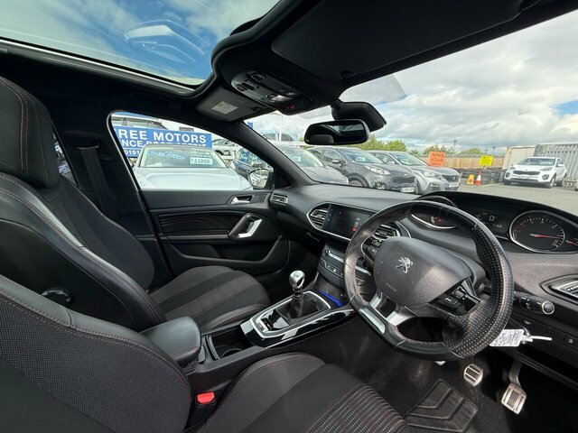 Peugeot 308 1.6 Turbo Blue Hdi Gt Line Hatchba Grey #2