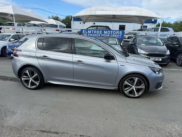 Peugeot 308 1.6 Turbo Blue Hdi Gt Line Hatchba Grey #5
