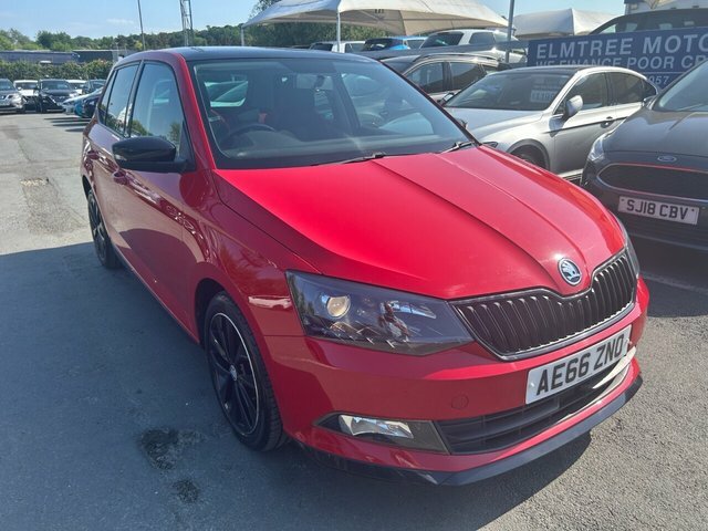 Skoda Fabia 1.2 Tsi Monte Carlo Hatchback Manu AE66ZNO Red #4