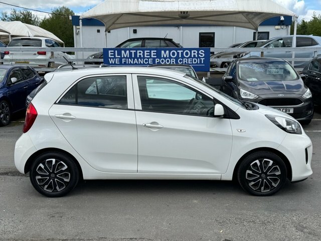 Kia Picanto Picanto 1 1.0 Air Hatchback E SB17ZSZ White #3
