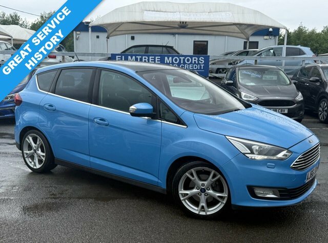 Ford C-Max 2.0 Turbo Tdci Titanium X Mpv Manu Blue
