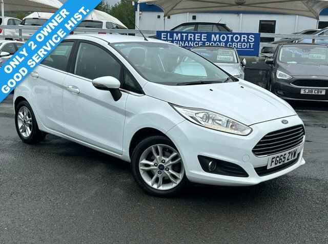 Ford Fiesta 1.2 Zetec Hatchback Euro 6. White