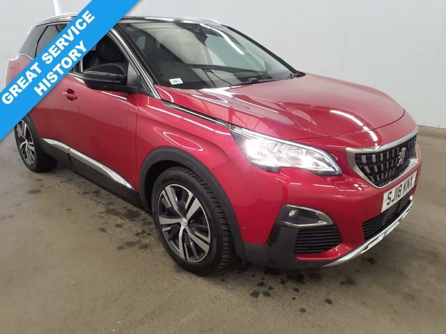 Peugeot 3008 1.6 Eco Turbo Blue Hdi Allure Edition 5 D Red