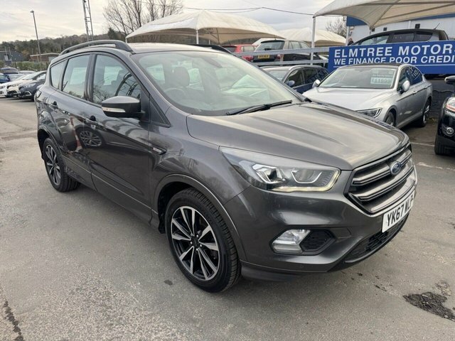 Ford Kuga 1.5 Turbo Tdci St Line Suv YK67WLP Grey #3