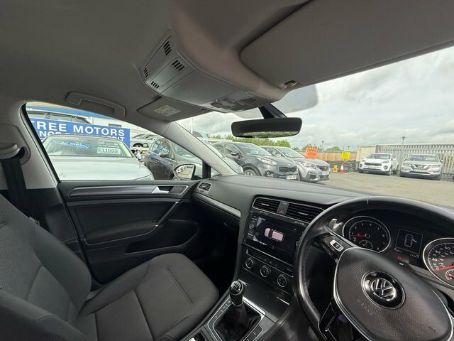 Volkswagen Golf 1.4 Tsi Se Edition Hatchback Manua GL18YHP White #2