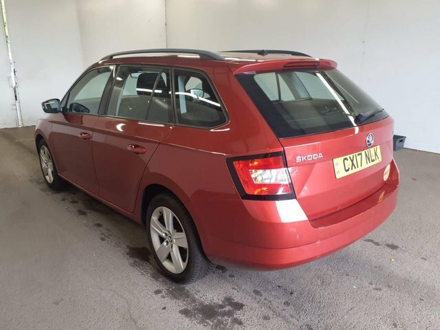 Skoda Fabia Dsg 1.2 Tsi Se L Estat CX17NLK Red #5