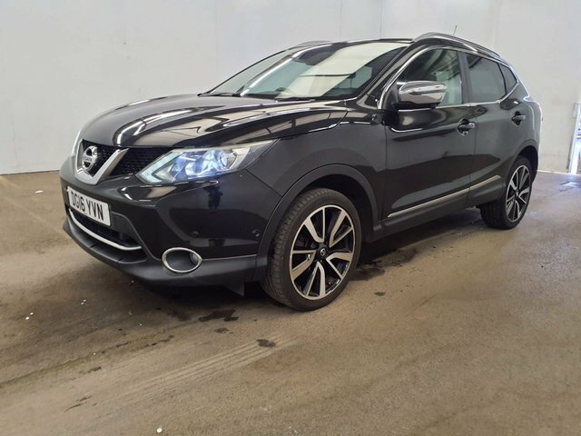 Nissan Qashqai 1.6 Dig-t Tekna Edition Suv DG16YVN Black #4