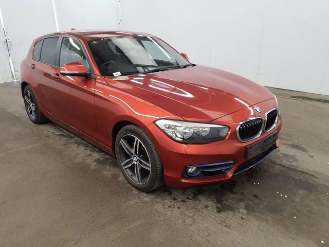 BMW 1 Series 118D 2.0 Turbo Sport Edition Hatchba Orange