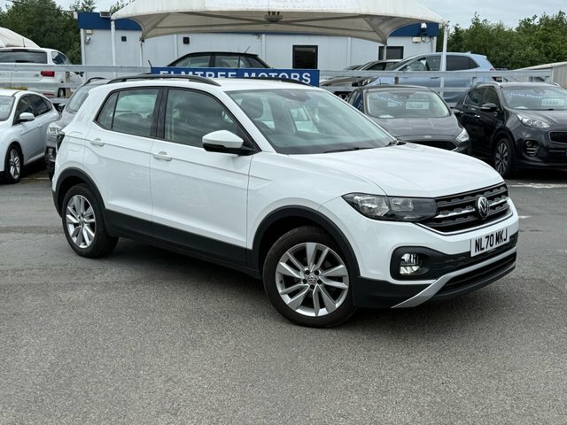 Volkswagen T-Cross 1.0 Tsi Se Edition Suv Euro White