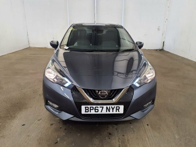 Nissan Micra 0.9 Ig-t Tekna Hatchback Eu BP67NYR Grey #3