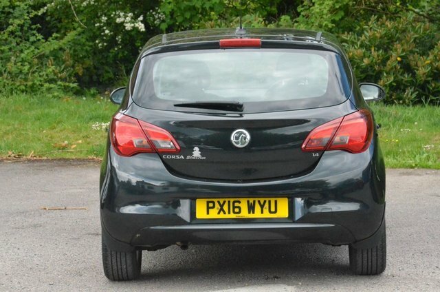 Vauxhall Corsa Ecoflex Energy Hatchback PX16WYU Black #4