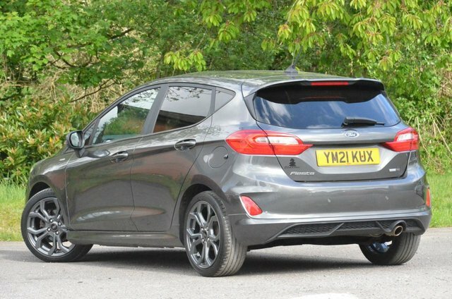 Ford Fiesta Ecoboost Mhev St-line Edition YM21KUX Grey #3