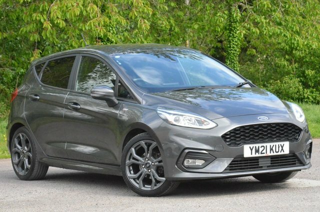 Ford Fiesta Ecoboost Mhev St-line Edition YM21KUX Grey #2