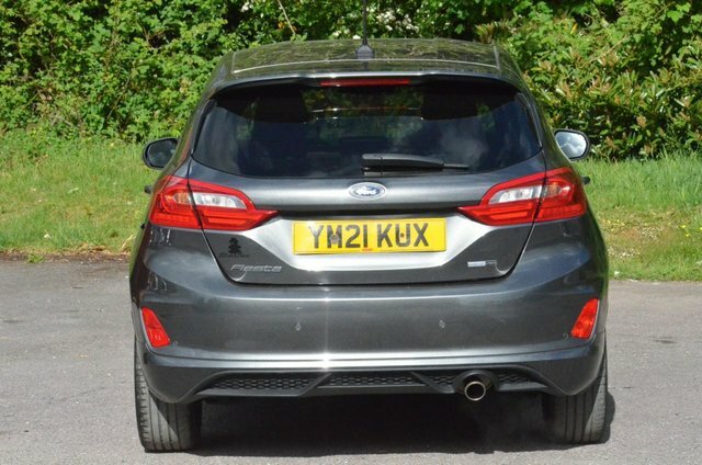 Ford Fiesta Ecoboost Mhev St-line Edition YM21KUX Grey #4