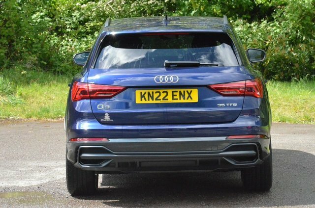 Audi Q3 Tfsi Cod 35 Black KN22ENX Blue #4