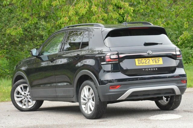 Volkswagen T-Cross Tsi Active Suv DG22YEF Black #3