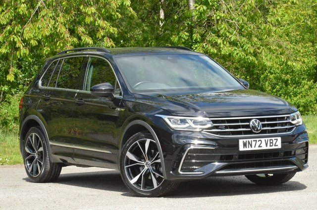 Volkswagen Tiguan Tsi R-line Suv WN72VBZ Black #2